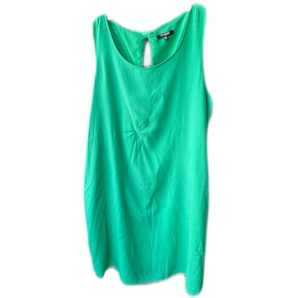 BB Dakota size 2X shift dress lined keyhole back pullover style